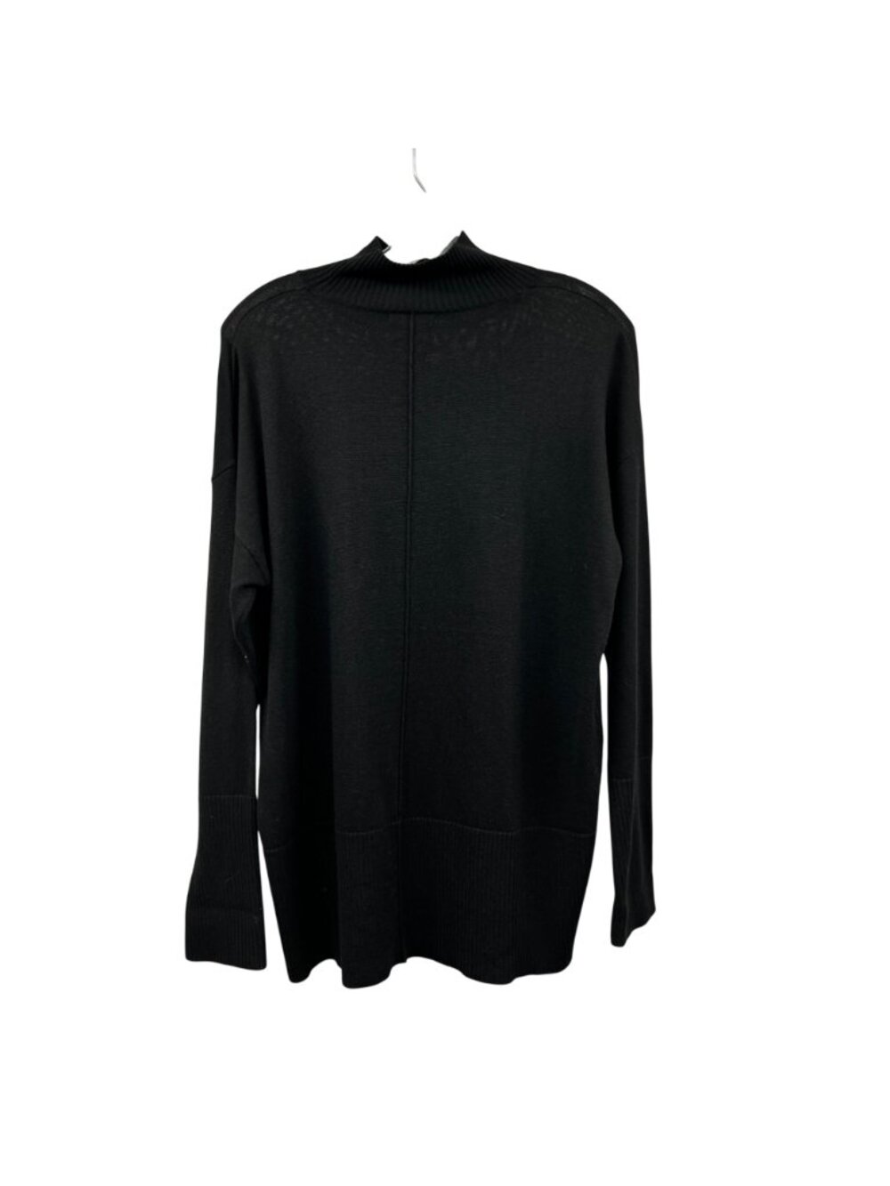 Spanner Womens Lightweight Pullover Sweater Mock Neck Black Size Large - Picture 7 of 9